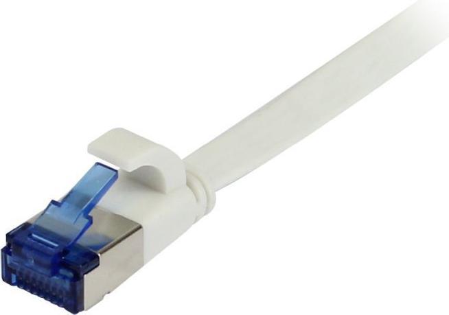 Produktbild Synergy 21 Kabel Patch-RJ45 U/FTP 500Mhz 0.25m CAT6A flach *weiss* AWG32 (U/FTP, CAT6a, 0.25 m)