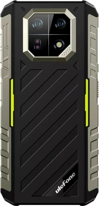 Image du produit Ulefone Smartphone Armor 22 8GB/128GB (etwas grünlich) ohne Ladegerät (128 Go, Noir, Vert, 6.57", 64 Mpx)