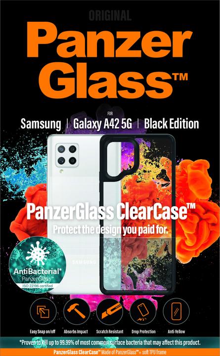 Actual product image PanzerGlass 0294 Cell Phone Protective Cover Transparent (Samsung Galaxy A42 5G)
