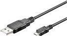 Actual product image MicroConnect USB cable (3 m, USB 2.0)