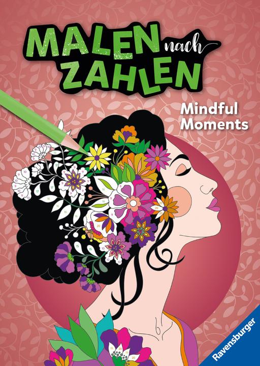 Actual product image Ravensburger Painting by numbers Mindful Moments - Paint and relax - 32 motifs - 24 colours -