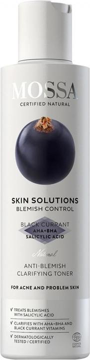 Mossa Skin Solutions Klärendes Anti-Punkt-Tonikum Schwarze Johannisbeere 200ml (Tonic, 200 ml)