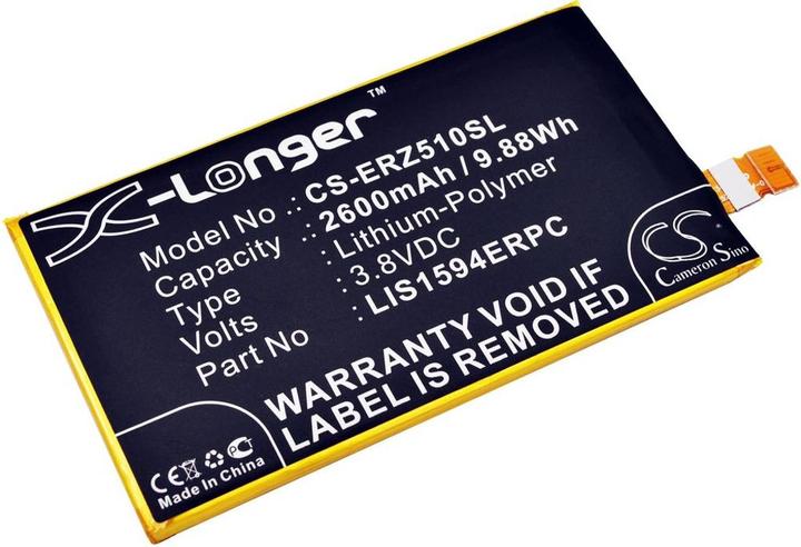 Image du produit NoName Sony Z5 compact Batterie 2600mAh