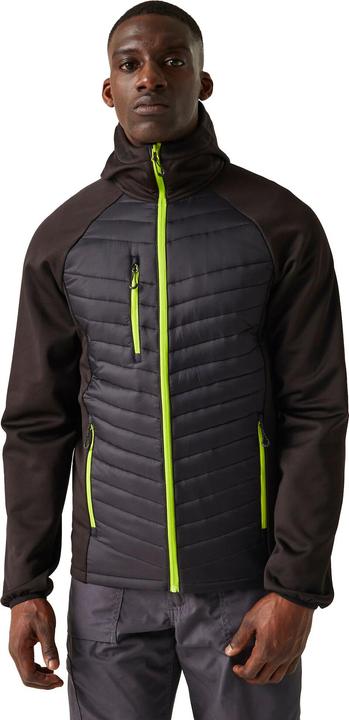 Actual product image Regatta Mens Navigate Quilted Hybrid Jacket (L)