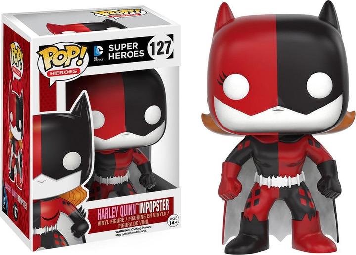 Actual product image Funko DC Comics: Batgirl as Harley Quinn Impopster Pop!
