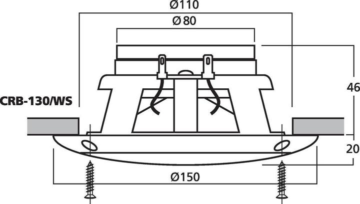 Produktbild Carpower Crb-130/Ws