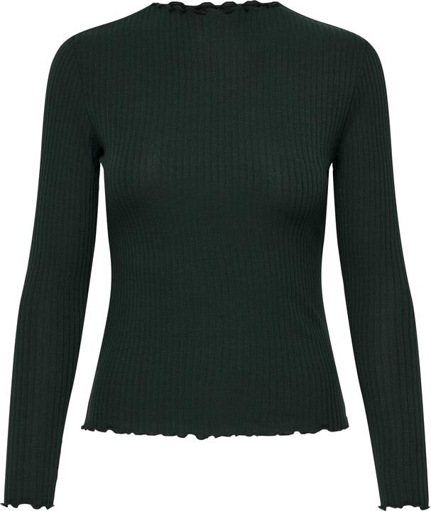 Only Stehkragen Oberteil mit langen Ärmeln Top (XS)