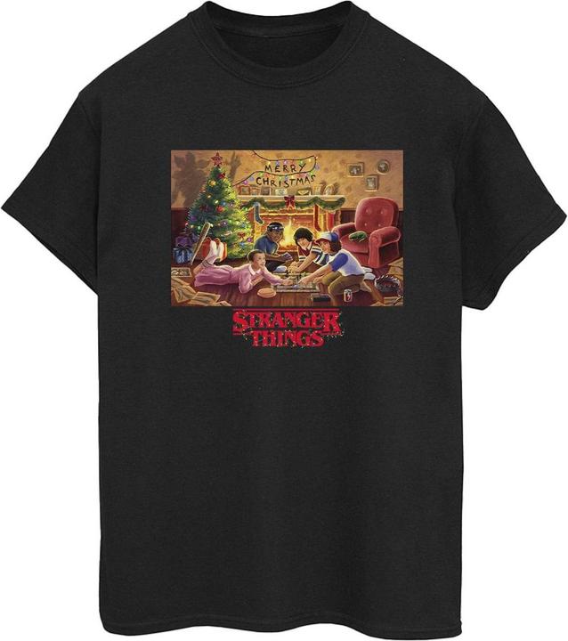 Netflix Stranger Things Christmas Gathering TShirt (3XL)