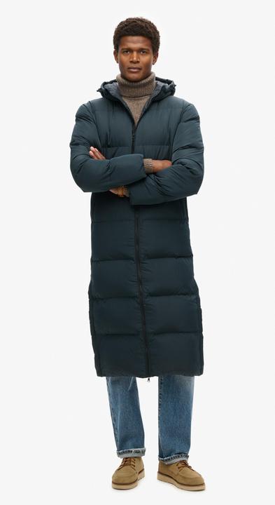 Produktbild Superdry lange daunenjacke super duvet (M)