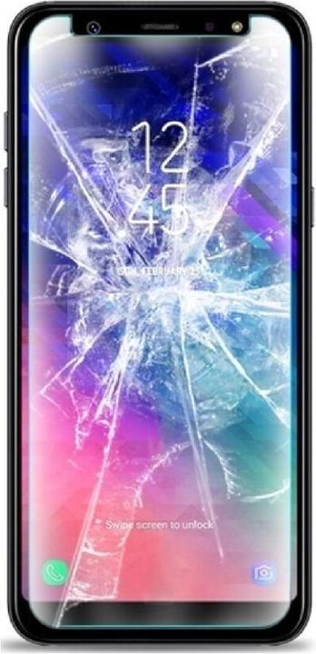 Actual product image Protectorking 2x Panzerfolie Anti-Shock HD Klar (2 Piece, Samsung Galaxy A6)