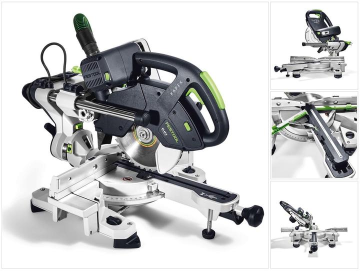 Actual product image Festool Cross-cut saw KS 60 E-Set KAPEX