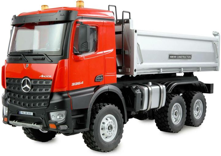 Produktbild Amewi Mercedes-Benz Arocs Kipper 6x6 1:14 RTR rot (RTR Ready-to-Run)