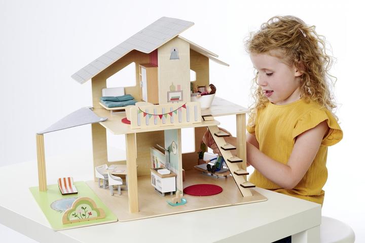 Produktbild Eichhorn Puppenhaus mit Möbeln