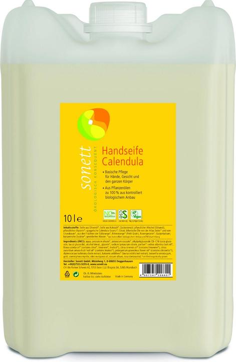 Actual product image Sonett Hand soap Calendula Bidon (Liquid soap, 10000 ml)