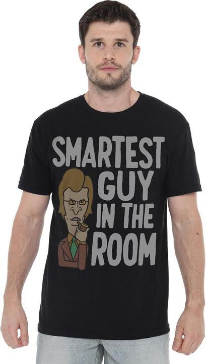 Actual product image Universal Textiles Mens Smartest Guy In The Room T-Shirt (4XL)
