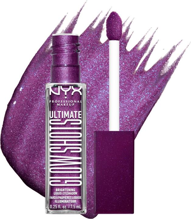 Actual product image NYX Professional Make-Up NYX PROFESSIONAL MAKEUP Ultimate Glowshots Vivid Rich Feelin' Grape 0.25 Fl Oz (Vivid Rich Feelin' Grape)