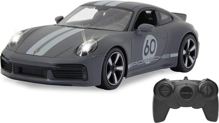 Actual product image Rastar R/C 1:16 Porsche 911 Sport Classic Grey (94900)