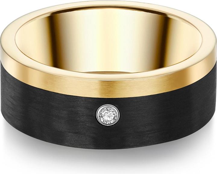 Produktbild Trilani Damen Edelstahl Zirkonia gelbgold - 7316 (48)