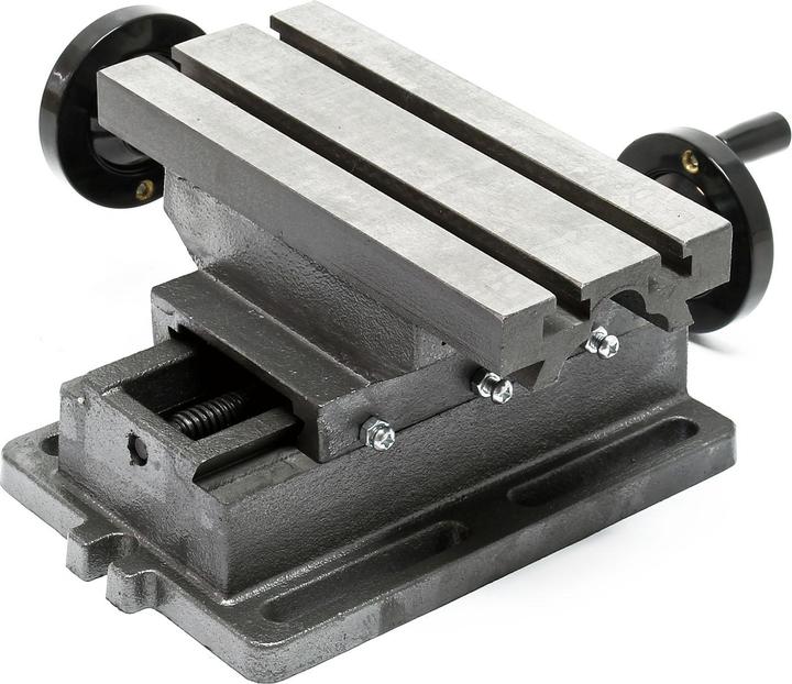 Produktbild Wiltec 2-Achsen Kreuztisch 220x100mm Koordinatentisch Frästisch aus Gusseisen (220 mm)