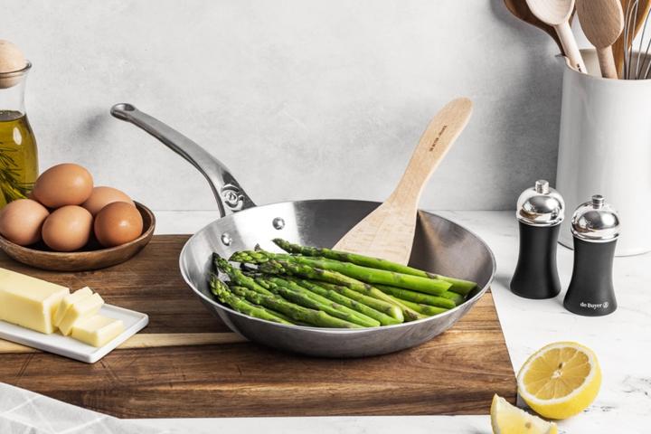 Produktbild de Buyer Affinity Bratpfanne unbeschichtet Induktion (24 cm, Bratpfanne, Edelstahl)