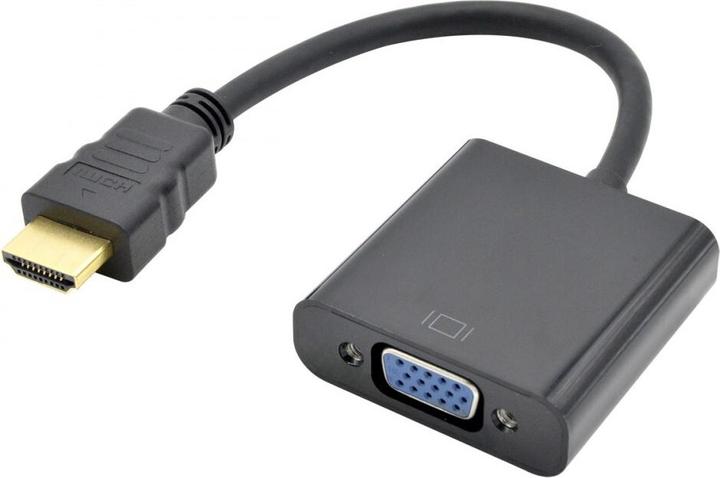 Produktbild Lenovo HDMI M-F-VGA-Adapter 15 cm. (AKXVAHMVGAF15) (HDMI, 15 cm)
