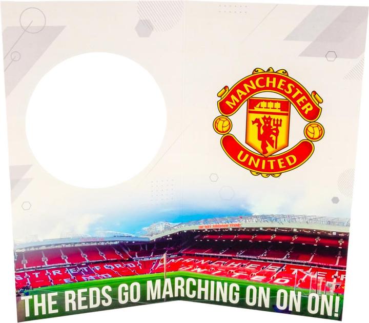 Actual product image Manchester United FC Glory Glory Birthday Card (1 pcs.)