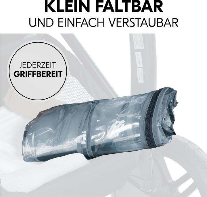 Actual product image Hauck Pushchair Raincover 4W