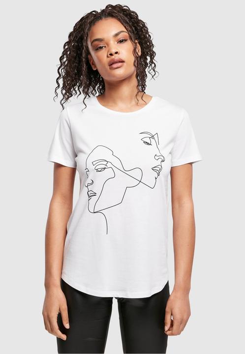 Actual product image Mister Tee Ladies One Line Fit Tee - 15171 (M)