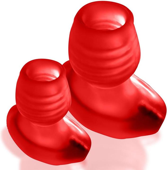 Image du produit Oxballs Glowhole-1 Hollow Buttplug with Led Insert Red Morph Small
