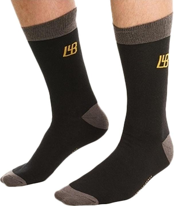 Actual product image Laurence Llewelyn-Bowen Monoglam socks (3-pack) (pack of 3, L)