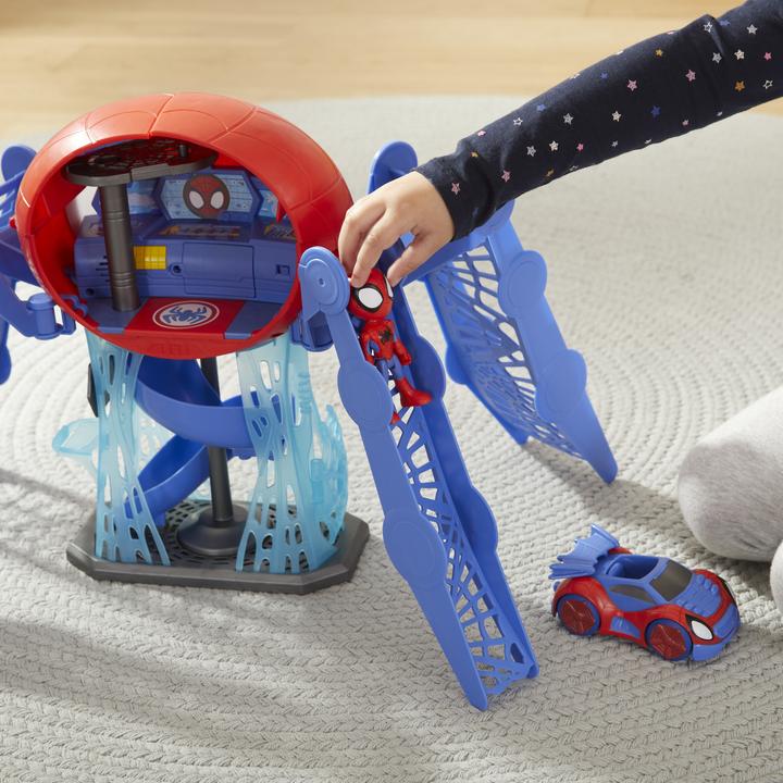 Immagine prodotto Hasbro Playset di Spidey e i suoi fantastici amici della ragnatela