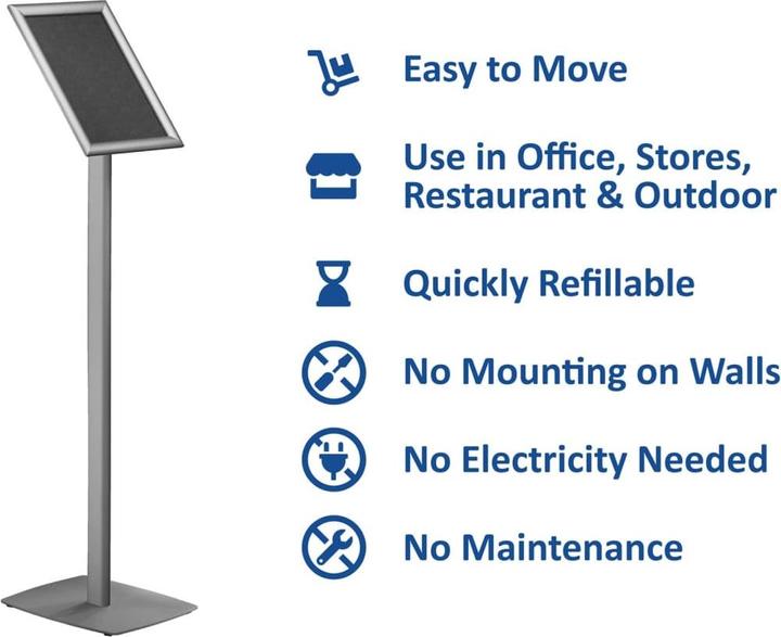 Actual product image Europel Brochure stand (A4)