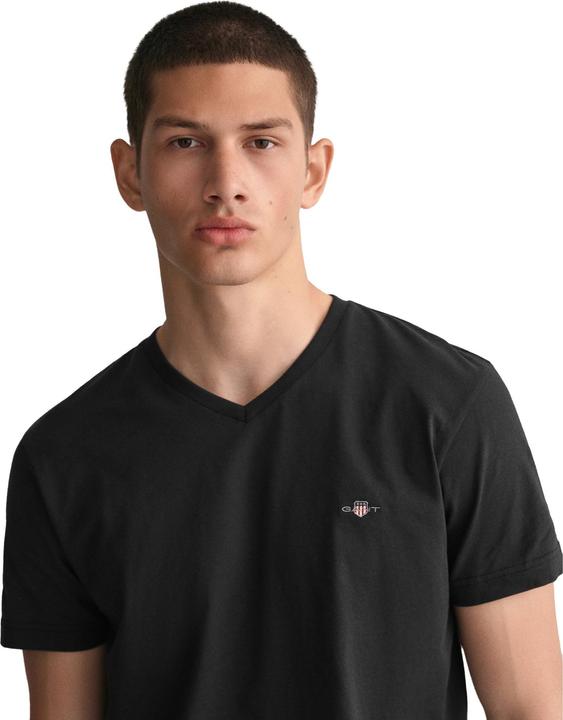 Actual product image GANT Slim Shield V-Neck T-Shirt (L)