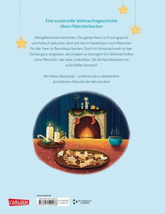 Produktbild Henni Haselmaus und die leckersten Plätzchen der Welt (Deutsch, Stephanie Gessner, Sarah Dietz, 2023)