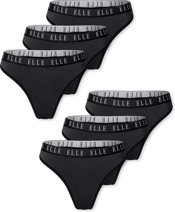 Elle Tanga Thong - LOGO (L, 6er Pack)