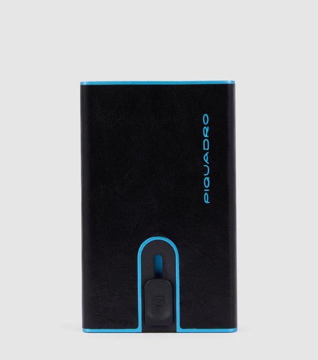 Piquadro Blue Square - Compact Wallet für Scheine und Kreditkarten