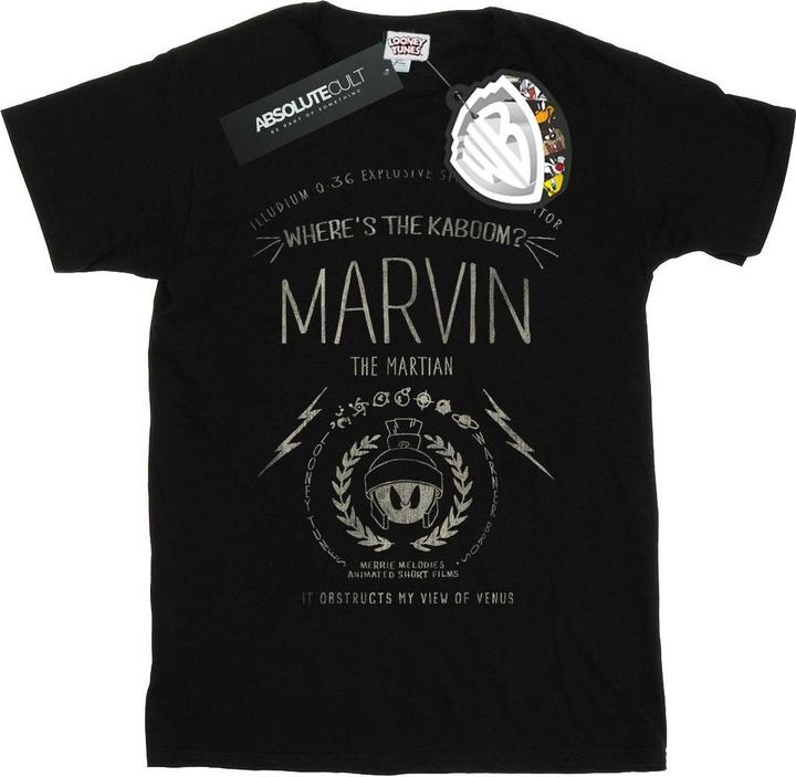 Looney Tunes Marvin The Martian Where's The Kaboom TShirt (S)