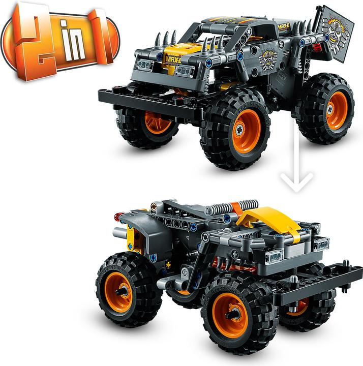 Immagine prodotto LEGO Mostro Jam Max-D (42119, LEGO Technic)