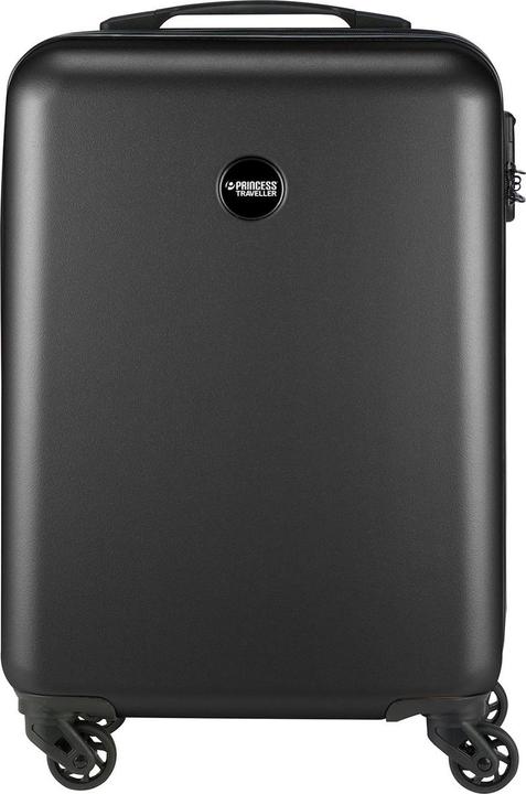 Princess Prinzessinreisende PT01 - Handtasche Koffer - Pitch Black - S - 55 cm (35 l, Handgepäck (bis 50l))