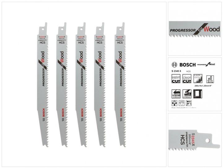 Immagine prodotto Bosch Professional Zubehör Lama per sega universale S 2345 X