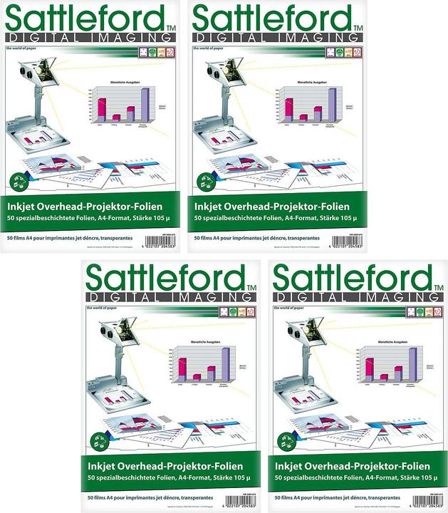 Produktbild Sattleford 200 Inkjet-Overhead-Folien