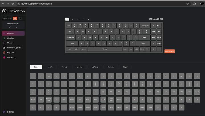 Actual product image Keychron Q3 Max (US, Wireless, Cable)