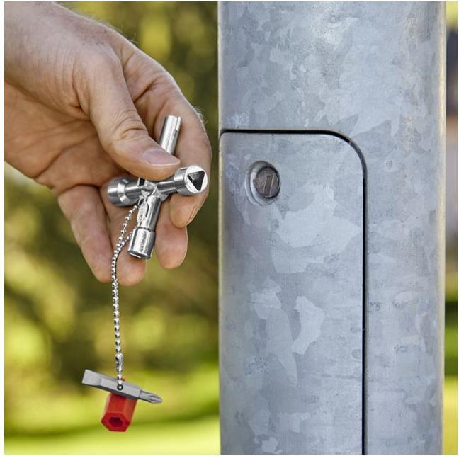 Image du produit Knipex Clé universelle pour armoires de commande