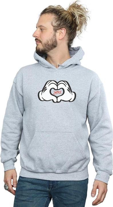 Produktbild Disney Mickey Mouse Loves You Kapuzenpullover (4XL)