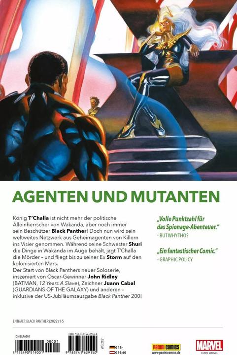 Produktbild Panini Black Panther - Neustart (Deutsch, Ibrahim Moustafa, Juann Cabal, John Ridley, Stefano Landini, 2022)