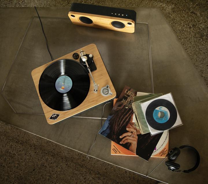 Actual product image House of Marley Stir It Up Wireless Turntable + Get Together 2 (Manual)