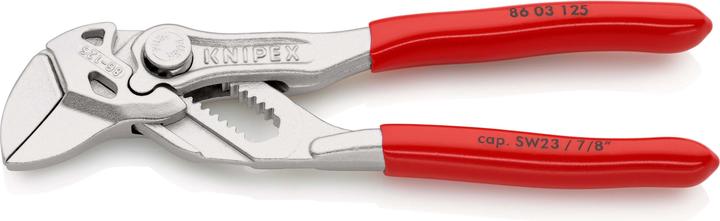 Knipex Mini pliers wrench Pliers and a wrench in a single tool 86 03 125 (125 mm)