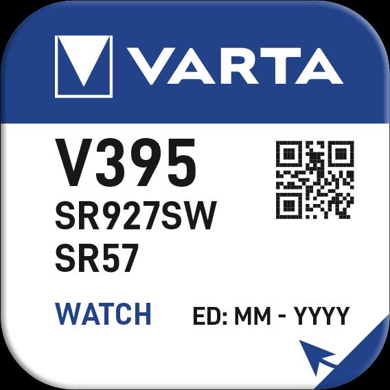 Produktbild Varta V395 / SR927SW - Uhrenbatterie (1 Stk., SR57, 38 mAh)