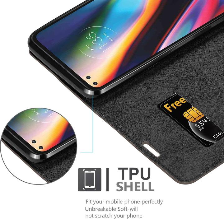 Immagine prodotto Cadorabo Copertina magnetica invisibile del libro (Motorola Moto G 5G Plus)