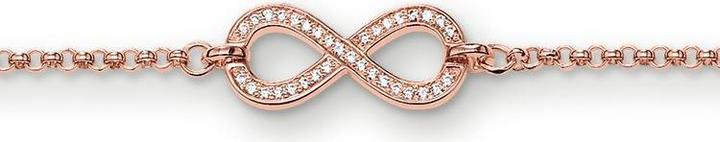 Immagine prodotto Thomas Sabo Bracciale Infinito (19.50 cm, Argento)